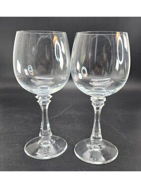 American Stemware Sanibel Crystal Water Glasses Set Of 2 DH1371